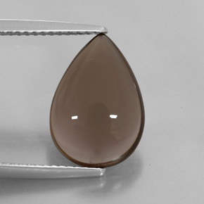 4,53 ctw natürlicher brauner Rauchquarz, Transparent, Transparent / Lichtdurchlässig