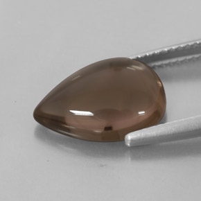 4,53 ctw natürlicher brauner Rauchquarz, Transparent, Transparent / Lichtdurchlässig