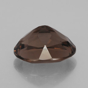 2,41 ctw natürlicher brauner Rauchquarz, Oval Schliff, VVS