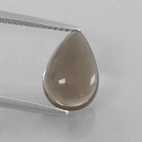 3,26 ctw natürlicher brauner Rauchquarz, Transparent, Transparent / Lichtdurchlässig