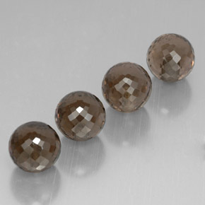 27,27 ct natürliche brauner Rauchquarz-Edelsteine, Sphäre / Kugel, VVS-VS