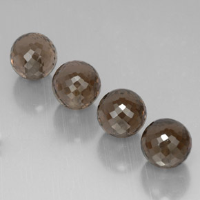 27,27 ct natürliche brauner Rauchquarz-Edelsteine, Sphäre / Kugel, VVS-VS
