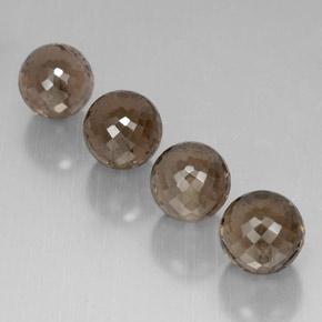 27,70 ct natürliche brauner Rauchquarz-Edelsteine, Sphäre / Kugel, VVS-VS