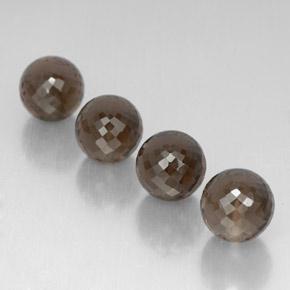 27,69 ct natürliche brauner Rauchquarz-Edelsteine, Sphäre / Kugel, VVS-VS