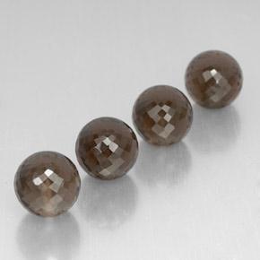 27,69 ct natürliche brauner Rauchquarz-Edelsteine, Sphäre / Kugel, VVS-VS