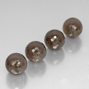 27,96 ct natürliche brauner Rauchquarz-Edelsteine, Sphäre / Kugel, VVS-VS