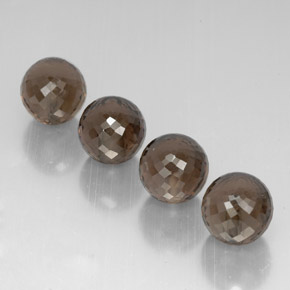 27,96 ct natürliche brauner Rauchquarz-Edelsteine, Sphäre / Kugel, VVS-VS
