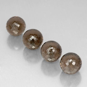  ct natürliche brauner Rauchquarz-Edelsteine, Sphäre / Kugel, VVS-VS