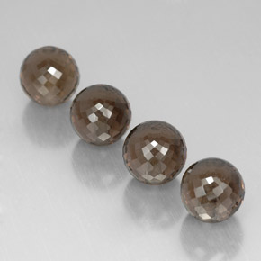 27,49 ct natürliche brauner Rauchquarz-Edelsteine, Sphäre / Kugel, VVS-VS