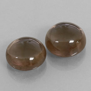 13,17 ct natürliche brauner Rauchquarz-Edelsteine, Transparent, Transparent / Lichtdurchlässig