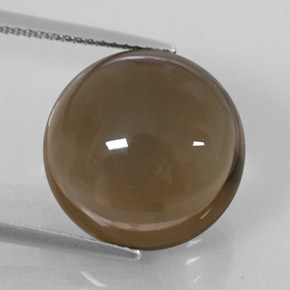 14,58 ctw natürlicher brauner Rauchquarz, Transparent, Transparent / Lichtdurchlässig