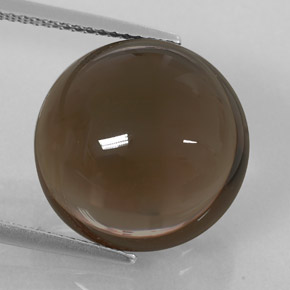13,93 ctw natürlicher brauner Rauchquarz, Transparent, Transparent / Lichtdurchlässig