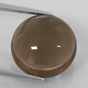 13,14 ctw natürlicher brauner Rauchquarz, Transparent, Transparent / Lichtdurchlässig