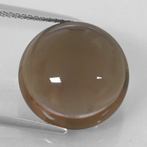 13,12 ctw natürlicher brauner Rauchquarz, Transparent, Transparent / Lichtdurchlässig