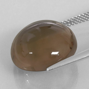 13,12 ctw natürlicher brauner Rauchquarz, Transparent, Transparent / Lichtdurchlässig