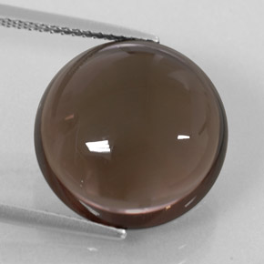 11,38 ctw natürlicher brauner Rauchquarz, Transparent, Transparent / Lichtdurchlässig