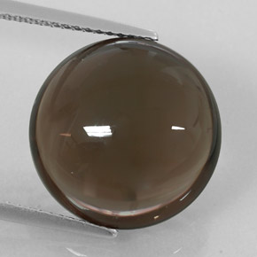 11,68 ctw natürlicher brauner Rauchquarz, Transparent, Transparent / Lichtdurchlässig