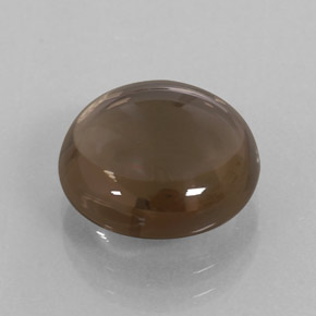 5,65 ctw natürlicher brauner Rauchquarz, Transparent, Transparent / Lichtdurchlässig