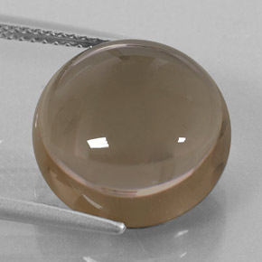 11,52 ctw natürlicher brauner Rauchquarz, Transparent, Transparent / Lichtdurchlässig