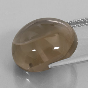 11,52 ctw natürlicher brauner Rauchquarz, Transparent, Transparent / Lichtdurchlässig