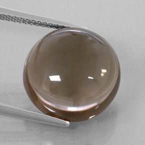 11,28 ctw natürlicher brauner Rauchquarz, Transparent, Transparent / Lichtdurchlässig