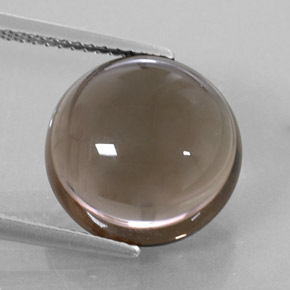 7,99 ctw natürlicher brauner Rauchquarz, Transparent, Transparent / Lichtdurchlässig
