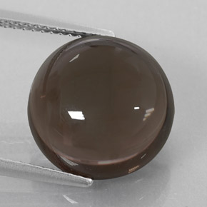 9,00 ctw natürlicher brauner Rauchquarz, Transparent, Transparent / Lichtdurchlässig