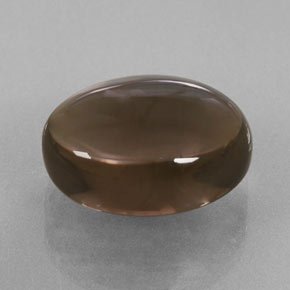 7,51 ctw natürlicher brauner Rauchquarz, Oval Schliff, Transparent