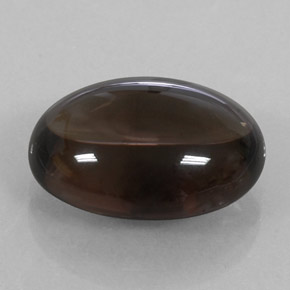11,87 ctw natürlicher brauner Rauchquarz, Oval Schliff, Transparent