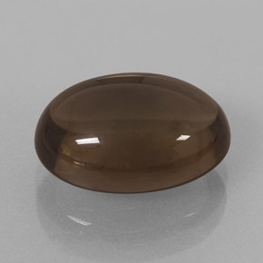 6,70 ctw natürlicher brauner Rauchquarz, Oval Schliff, Transparent