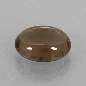 3,11 ctw natürlicher brauner Rauchquarz, Oval Schliff, Transparent