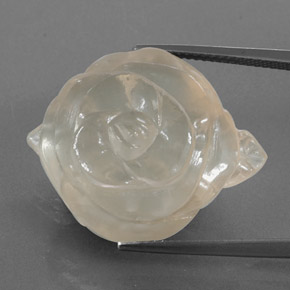 41,66 ctw natürlicher brauner Rauchquarz, Fantasieschliff, Transparent