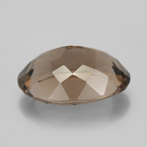11,40 ctw natürlicher brauner Rauchquarz, Oval Schliff, VS