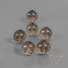 43.78 ct natürliche Warmes Braun Rauchquarz-Edelsteine, Kugel / Ball, Transparent