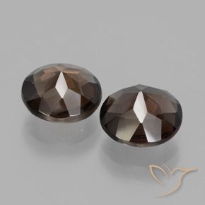 3.02 ct natürliche dunkelblau Rauchquarz-Edelsteine, Runden, VS