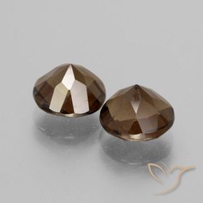 3.62 ct natürliche Mittel braun Rauchquarz-Edelsteine, Runden, VS