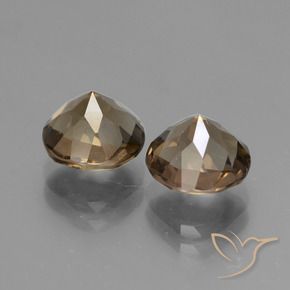 3,58 ct natürliche brauner Rauchquarz-Edelsteine, Rundschliff, VS
