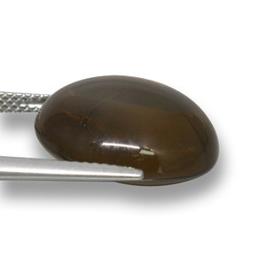 9,17 ctw natürlicher Umbrabraun Rauchquarz, Rund Schliff, Transparent