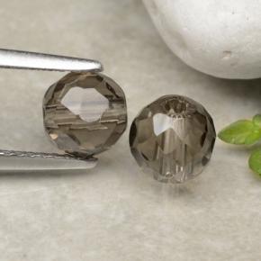 2.79 ct natürliche Sehr helles Braun Rauchquarz-Edelsteine, Kugel / Ball, Transparent