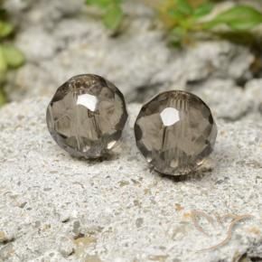 2,90 ct natürliche brauner Rauchquarz-Edelsteine, Sphäre / Kugel, Transparent