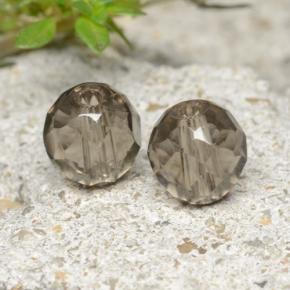 2,77 ct natürliche brauner Rauchquarz-Edelsteine, Sphäre / Kugel, Transparent