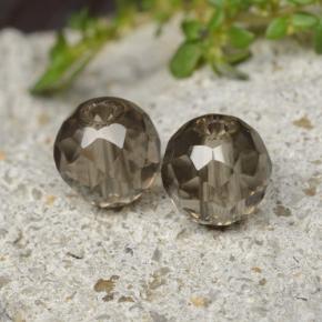 2,77 ct natürliche brauner Rauchquarz-Edelsteine, Sphäre / Kugel, Transparent