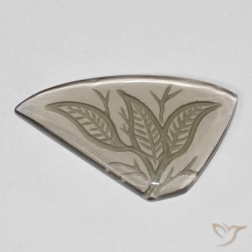 10.24ct Natürlicher Sehr helles Braun Rauchquarz, Fantasie, Transparent