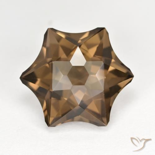 9.61ct Natürlicher Heller Mokka Rauchquarz, Fantasie, VVS