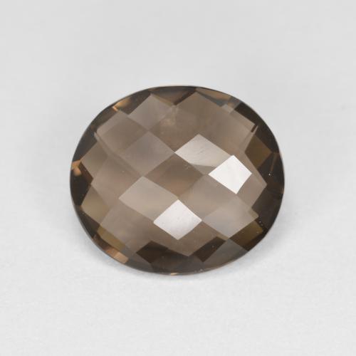 1,72 ctw natürlicher brauner Rauchquarz, Oval Schliff, VVS-VS