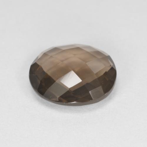 1,72 ctw natürlicher brauner Rauchquarz, Oval Schliff, VVS-VS