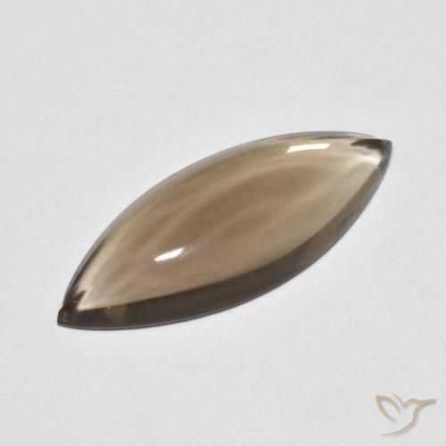 9,17 ctw natürlicher Mittel-Hellbraun Rauchquarz, Marquise, Transparent