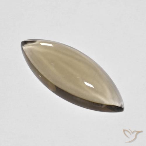 9,17 ctw natürlicher Warmes Braun Rauchquarz, Marquise, Transparent