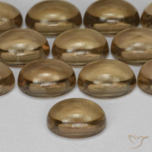 9,17 ctw natürlicher Warmes Braun Rauchquarz, Oval, Transparent