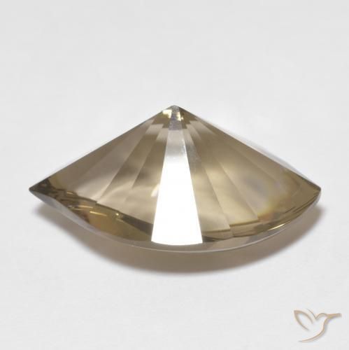 9,17 ctw natürlicher Warmes Braun Rauchquarz, Marquise, Transparent